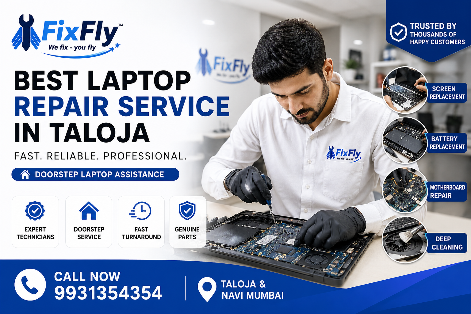 Laptop Repair service in Taloja